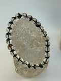 High Quality Garden Quartz Beaded Bracelet/ 7.3mm Beaded Lodolite Quartz Jewelry