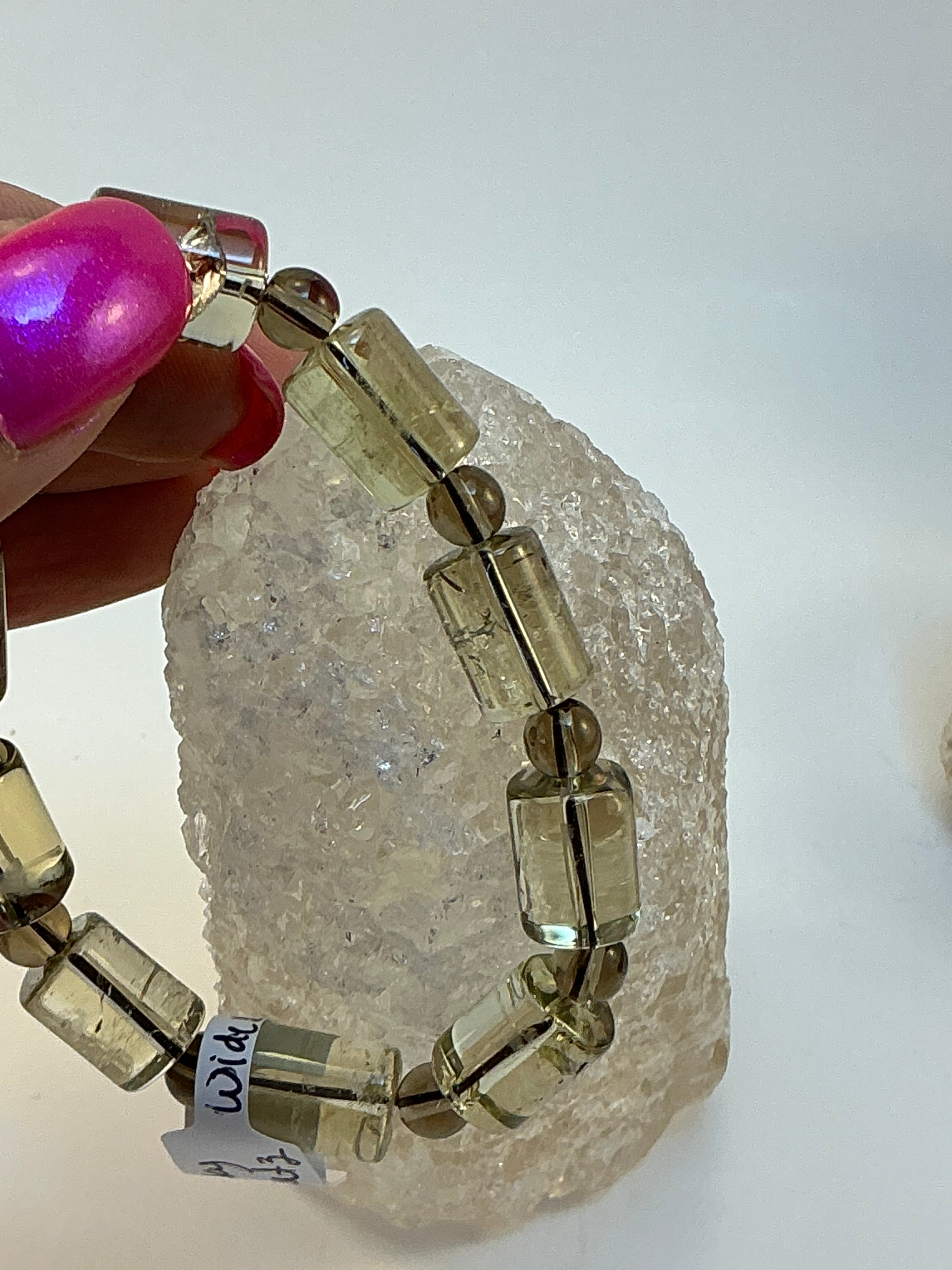 Smokey Quartz Gemstone Bracelet/ Smoky Quartz Gemstone Jewelry