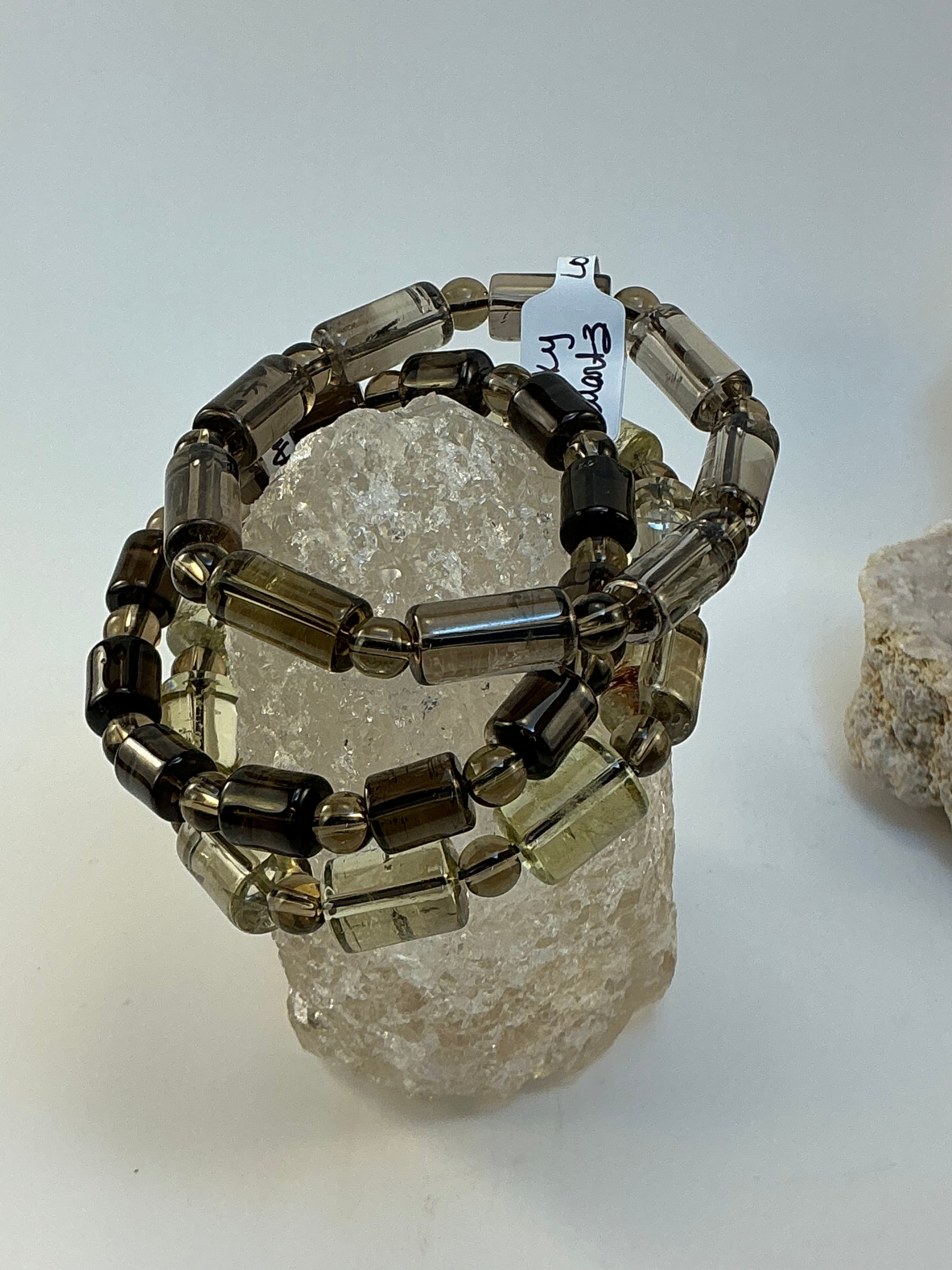 Smokey Quartz Gemstone Bracelet/ Smoky Quartz Gemstone Jewelry
