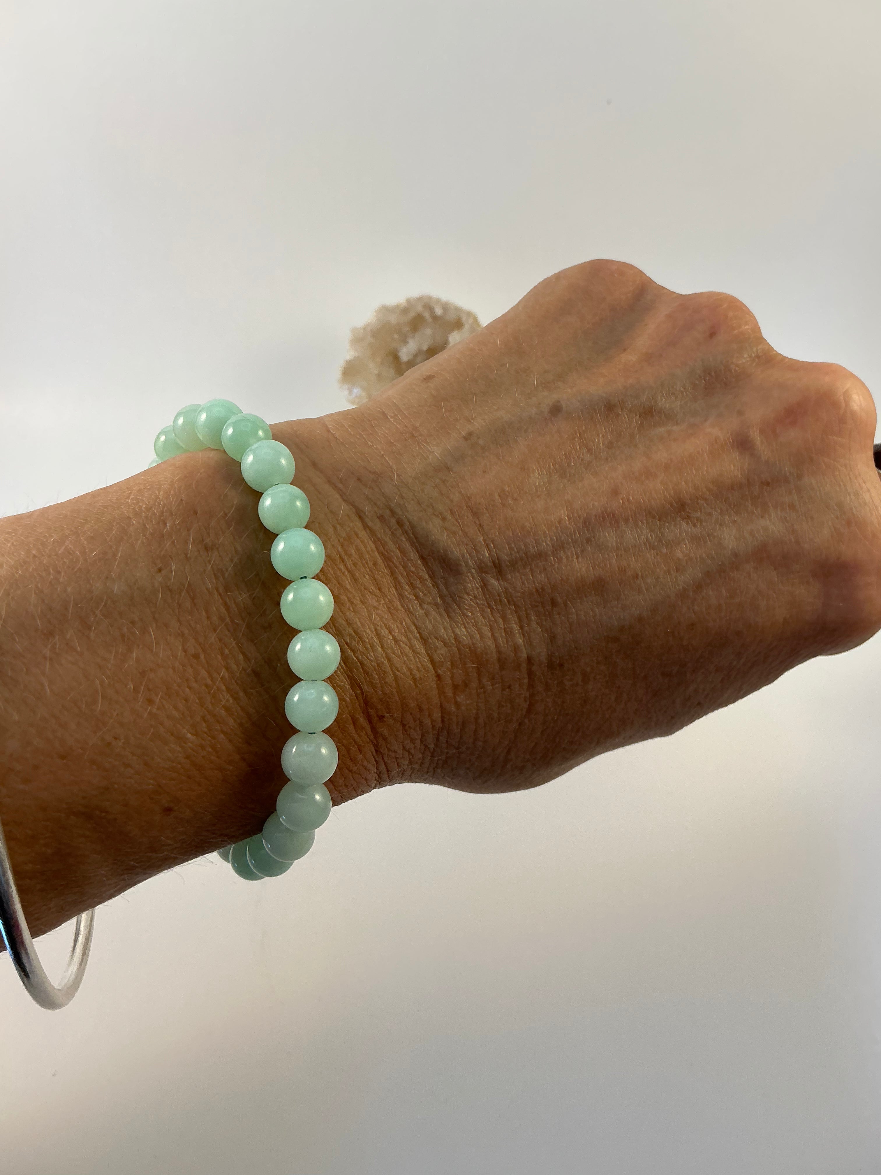 Chrysophrase Bracelet/ Gemstone Jewelry