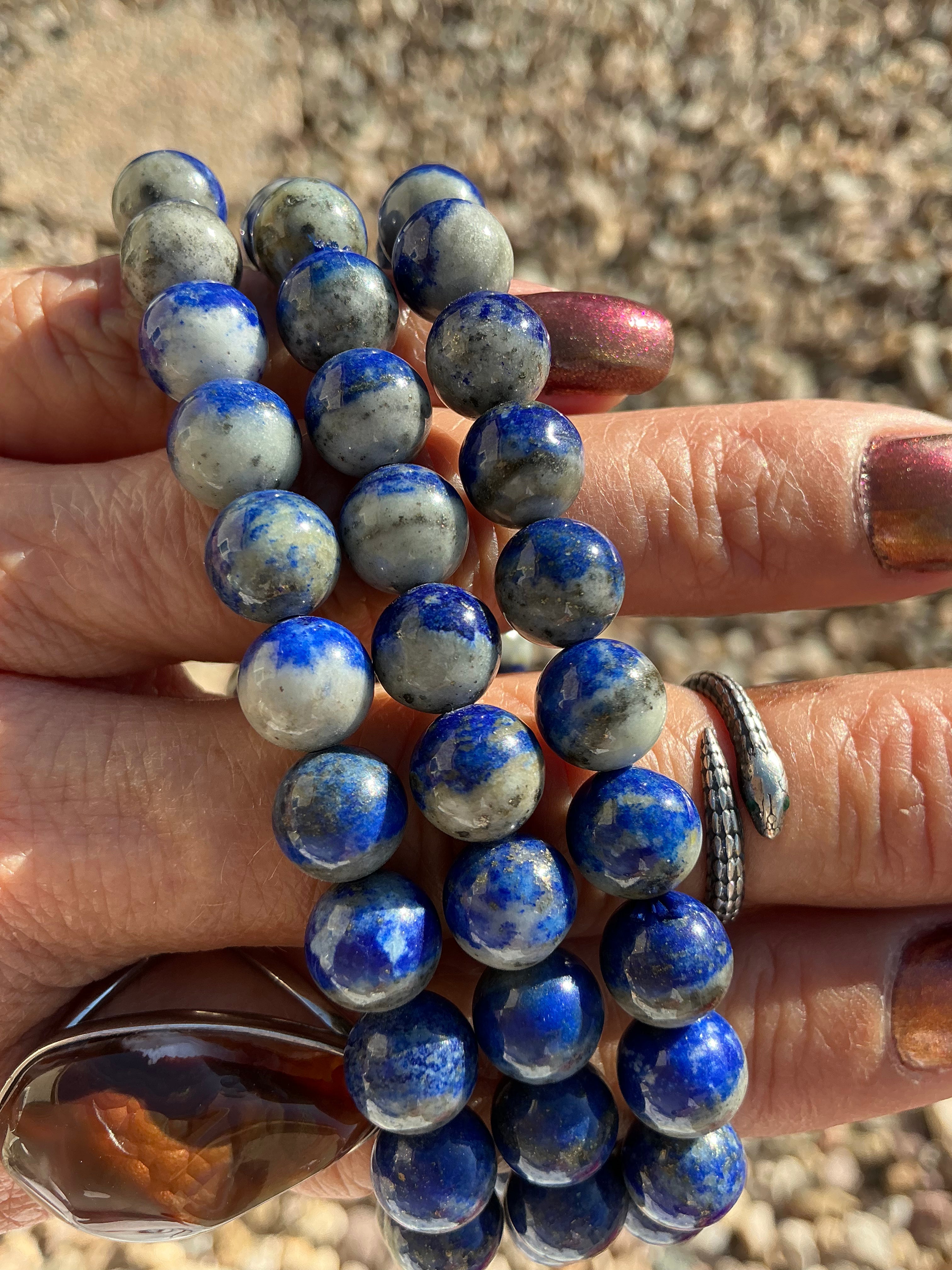 Lapis Lazuli Bracelet/ Lapis Lazuli Jewelry