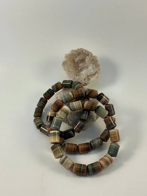 Banded Agate Bracelet/ Men’s Agate Bracelet