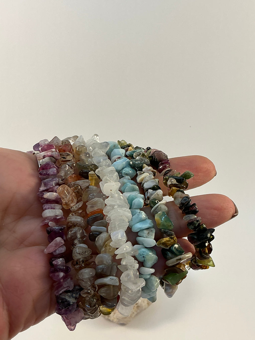 Gemstone Chip Bracelet