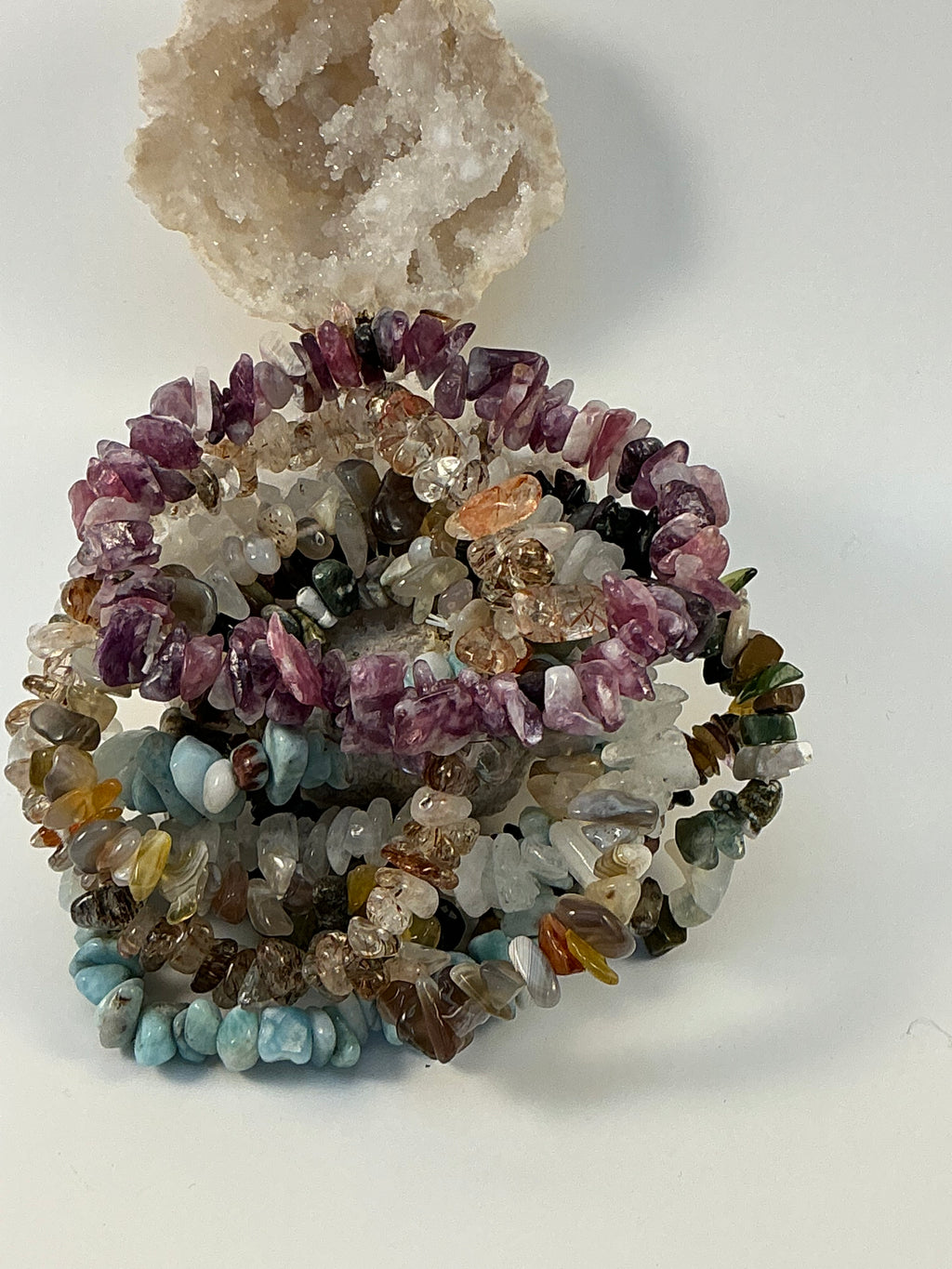 Gemstone Chip Bracelet