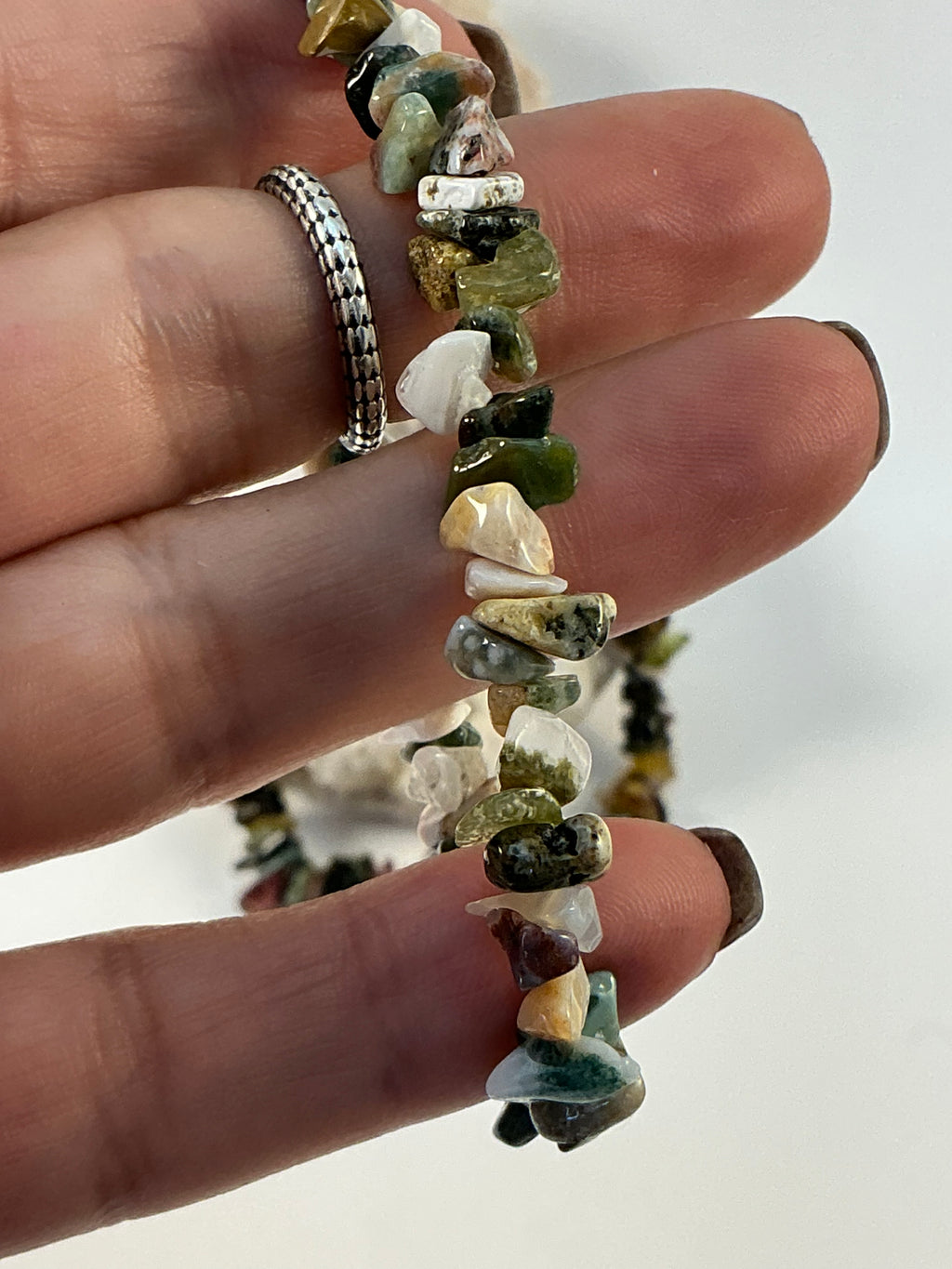 Gemstone Chip Bracelet