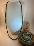 High-Quality Turquoise Beaded Necklace and Bracelet Set – 4.8mm Natural Stones - Turquoise Bead Jewelry Set