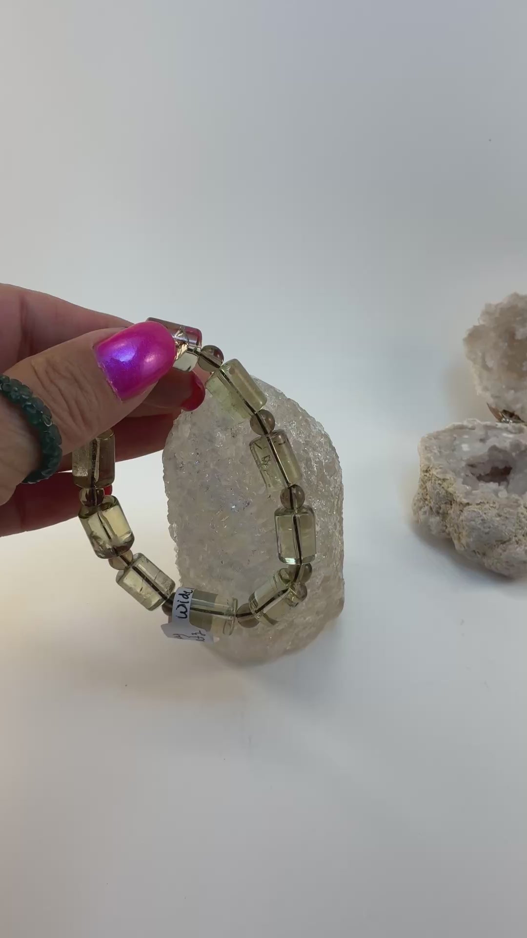 Smokey Quartz Gemstone Bracelet/ Smoky Quartz Gemstone Jewelry